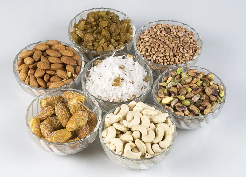 delicious dry fruits